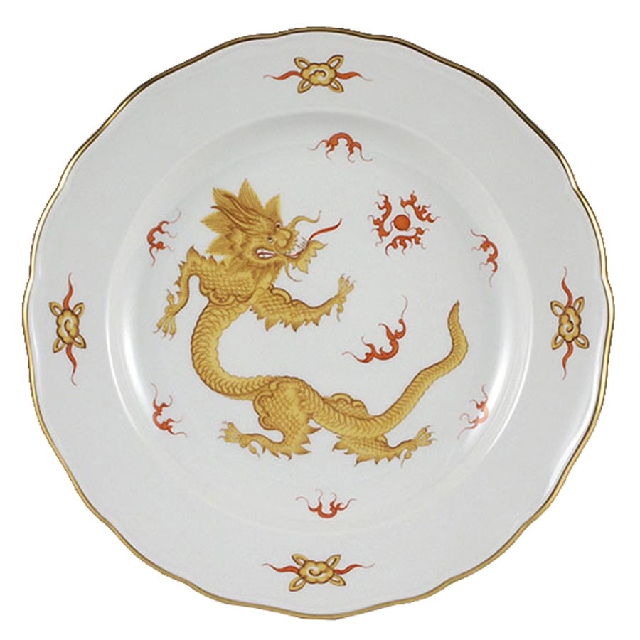 Meissen Ming Dragon, Yellow